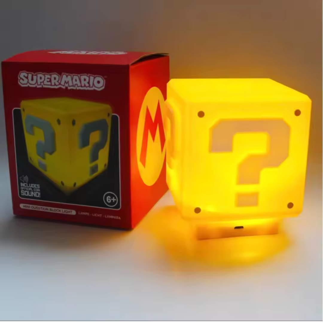 Mario Block Lamp